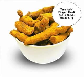 Turmeric Finger, Haldi Gathi, Sukhi Haldi, Whole Turmeric, Turmeric Roots 5kg