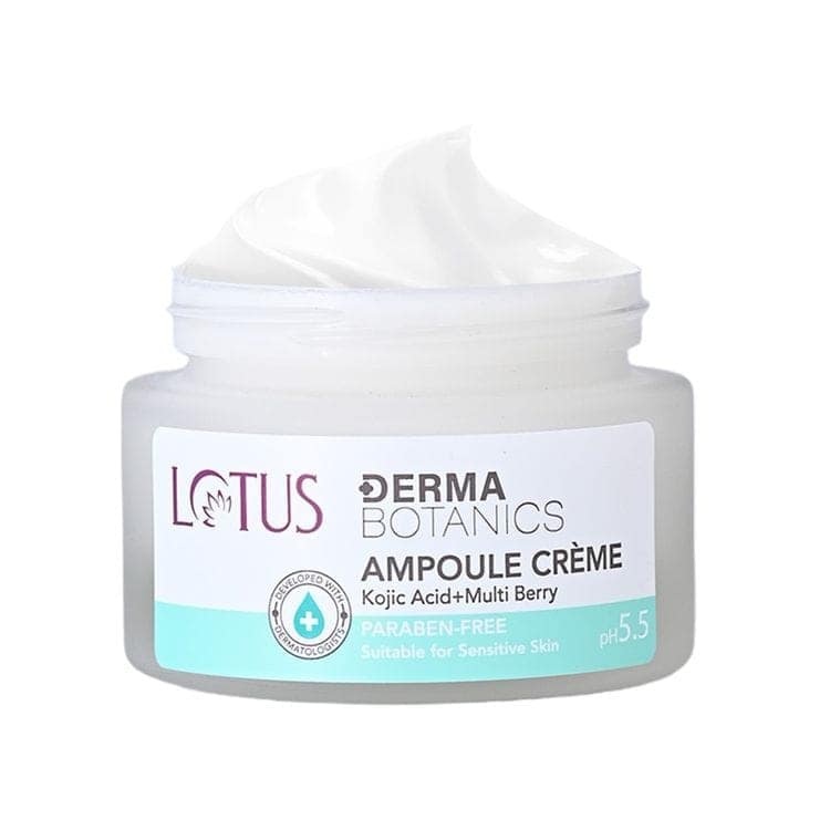 Lotus Herbals Lotus Dermabotanics Kojic Acid + Multi Berry Ampoule Face Cream pH5.5 Suitable For Sensitive Skin (50g) view 9