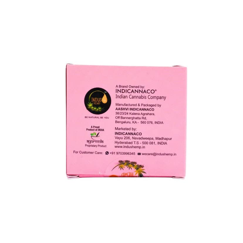 INDUS HEMP GULAB SHAZIRA RUBIA| 4-IN-1 SKIN REFINING EXFOLIATOR MASK / SCRUB/ CLEANSER/TONER | FOR HEALTHY & GLOWING SKIN view 5