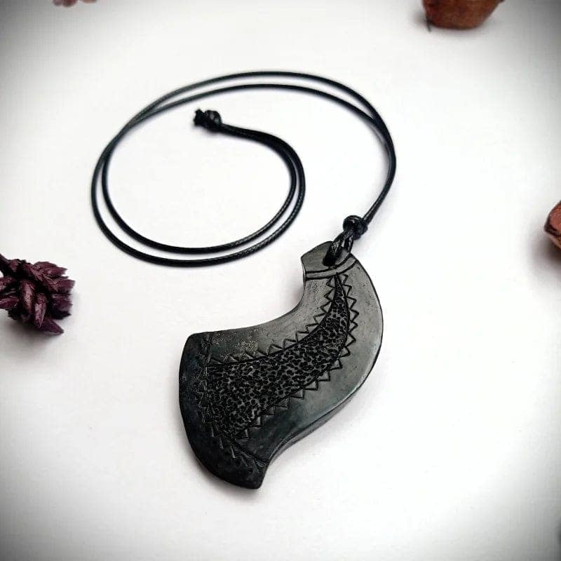 Terracotta pendant view 4