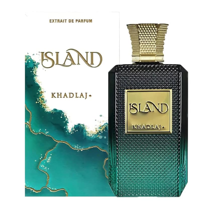 Khadlaj Island Extrait De Parfum – Unisex Ultra Long-Lasting Arabic Perfume for Men & Women – 100ml