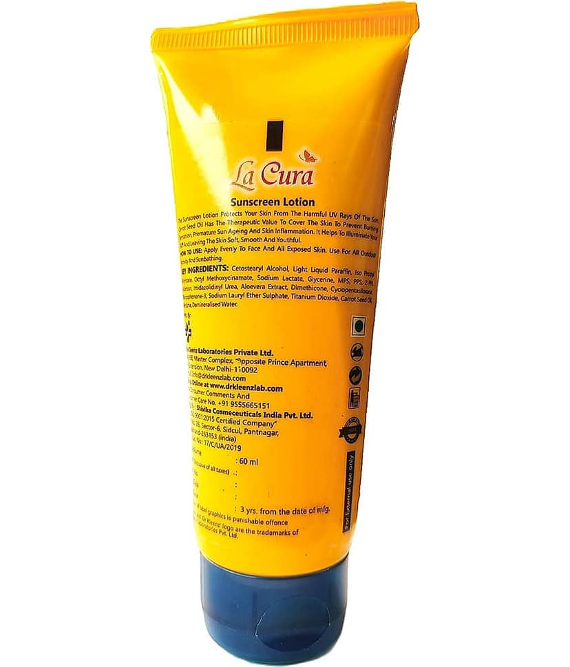 La Cura SPF 30 Sunscreen Lotion For All Skin Type ( Pack of 3 ) view 2