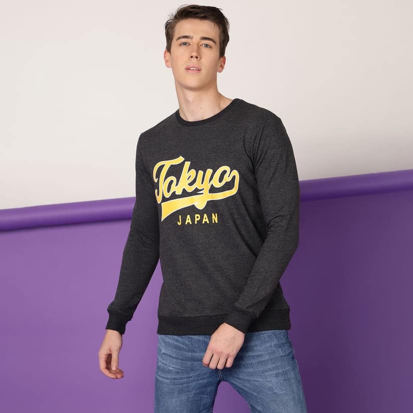 FTX Men Round Neck Printed Full sleeves Tshirt