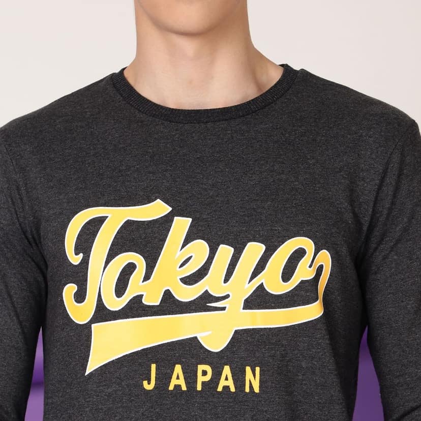 FTX Men Round Neck Printed Full sleeves Tshirt view 4