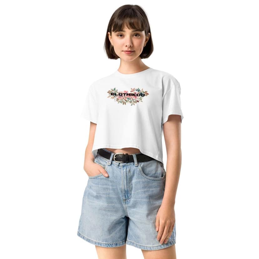 Clothikoo Women's Crop Top view 7