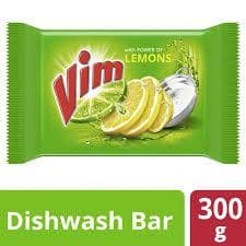 Vim Dishwash Bar - Lemon, 300 Gram Wrapper