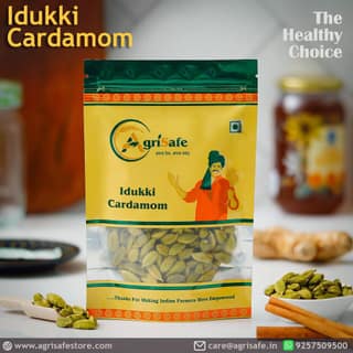 Agrisafe Idukki Cardamom 50gm