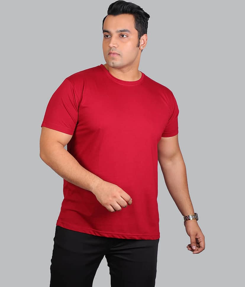 Xmex Pack of 1 Cotton Blend Regular Fit Men's T-Shirt ( White )