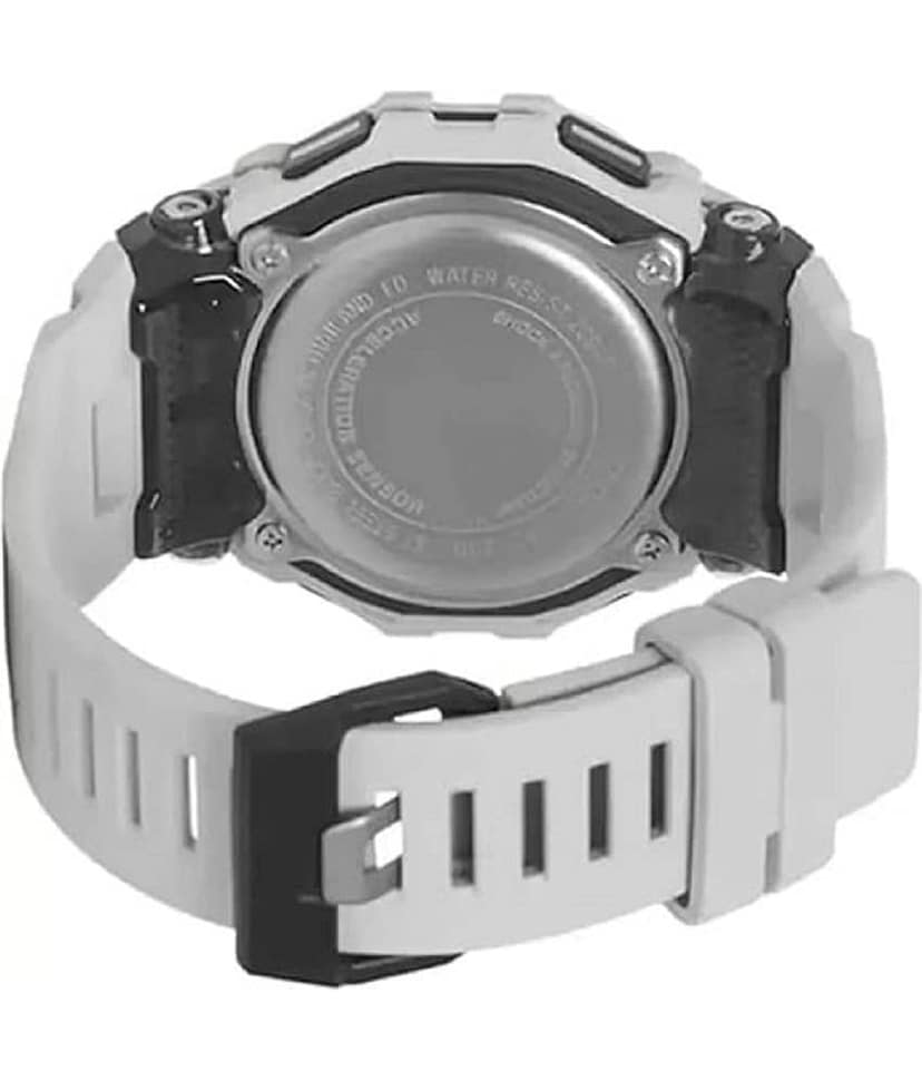 Viser White Silicon Digital Womens Watch view 2