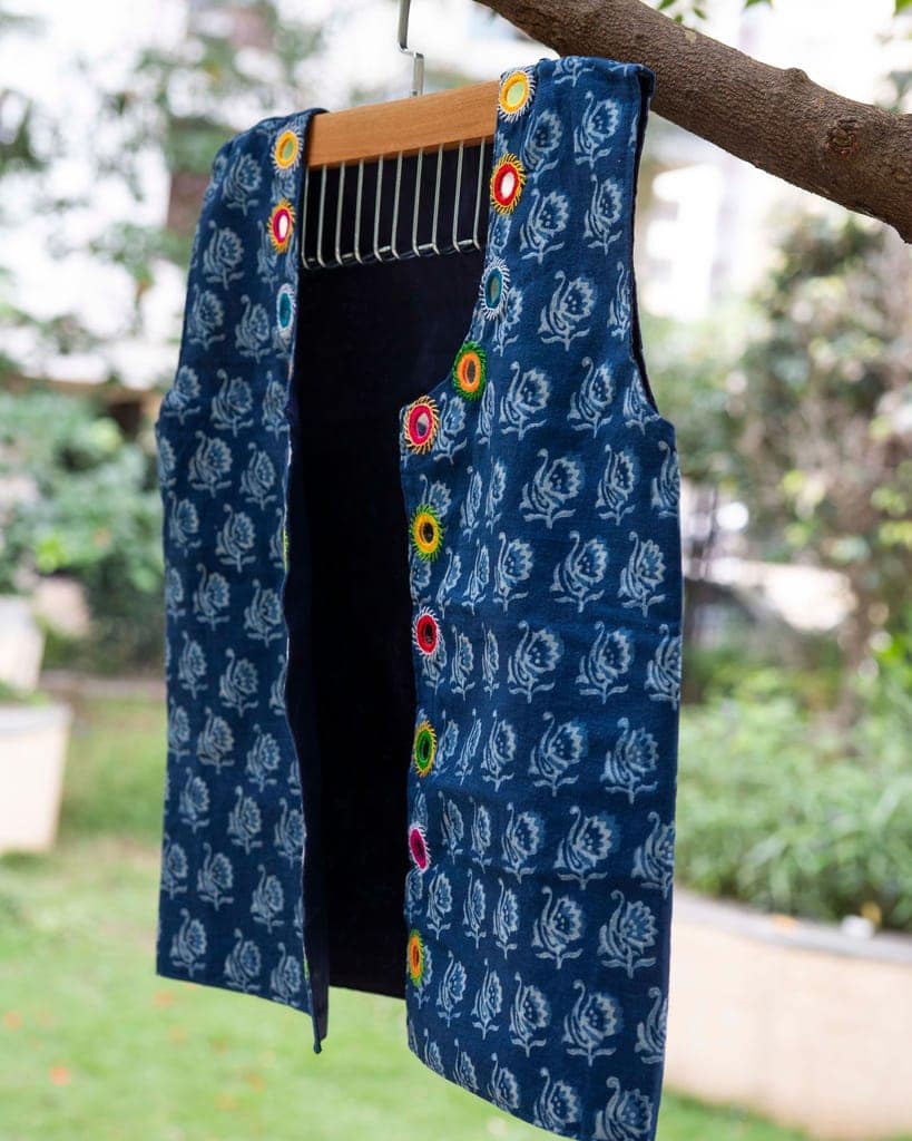 Hand Embroidery Cotton Jacket 1 Piece Each view 3