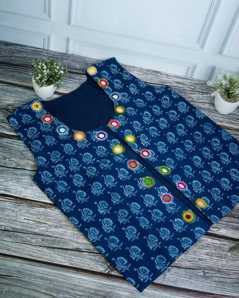 Hand Embroidery Cotton Jacket 1 Piece Each view 4