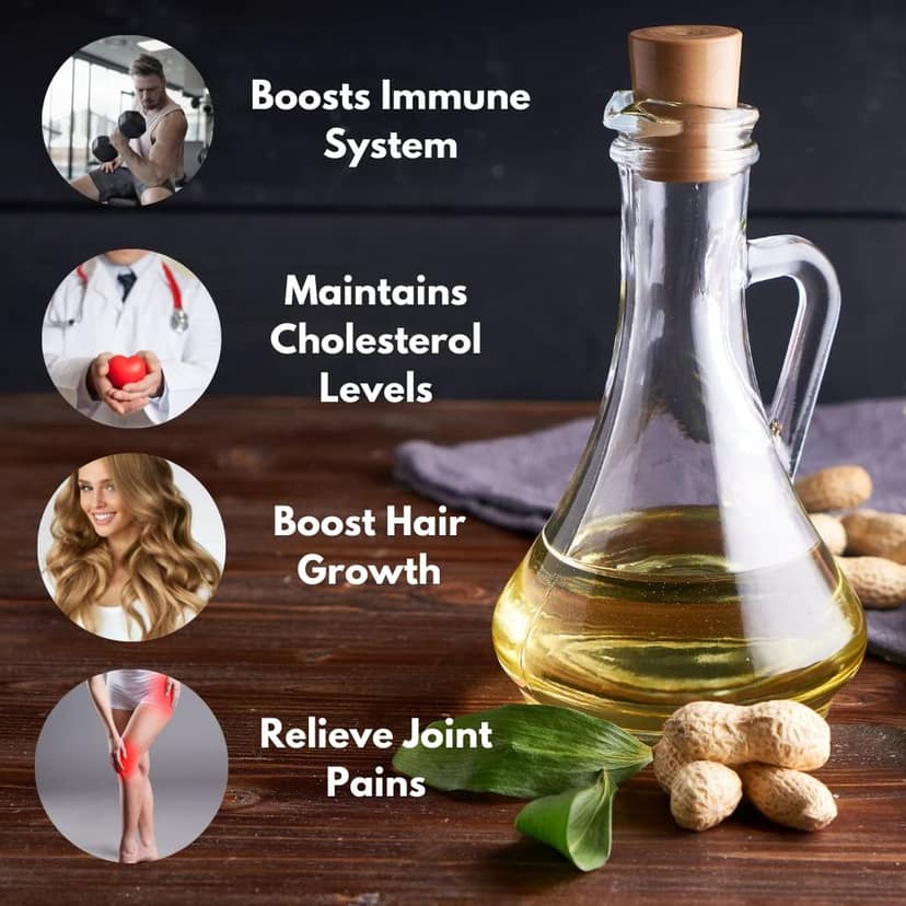 Cold Pressed Groundnut Oil view 4