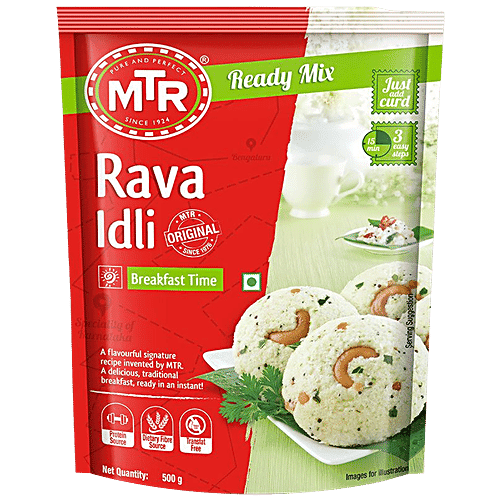 Mtr Rava Idli 500G Instant Mix