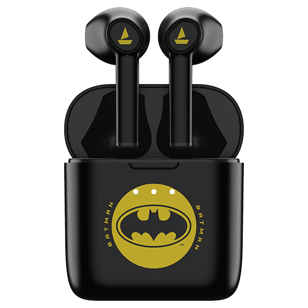 Airdopes 138 DC Edition | 13 mm Drivers, Type-C Carry Case, 12 Hours Nonstop Music Knight Black
