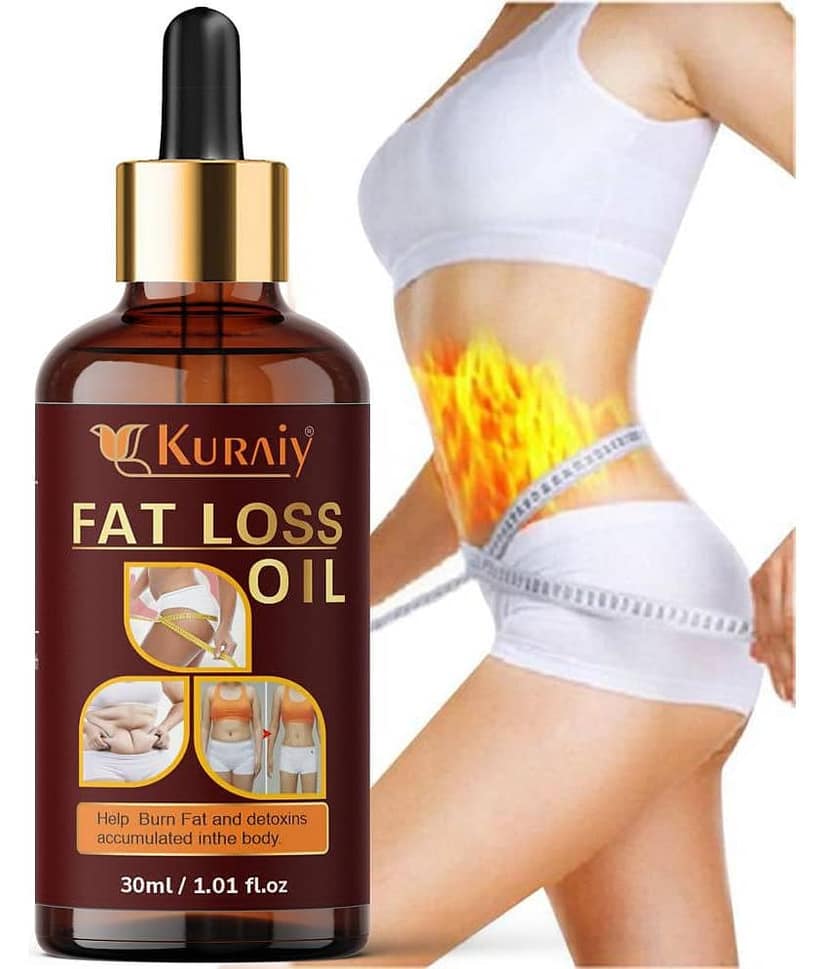 KURAIY Pure Fatloss Essential Oil 30ml,Weight Loss Oil