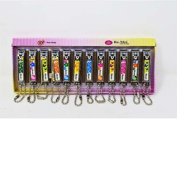 (12pc/ box) Weimao Brand Nail Cutter clipper in Print Designs