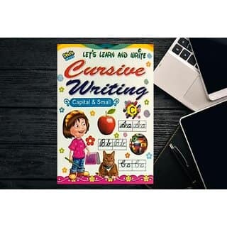Cursive Writing Book Capital and Small Letters 2025 - Latest Edition view 2