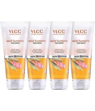 Vlcc Wild Turmeric Face Wash , 80Ml(Pack Of 4)