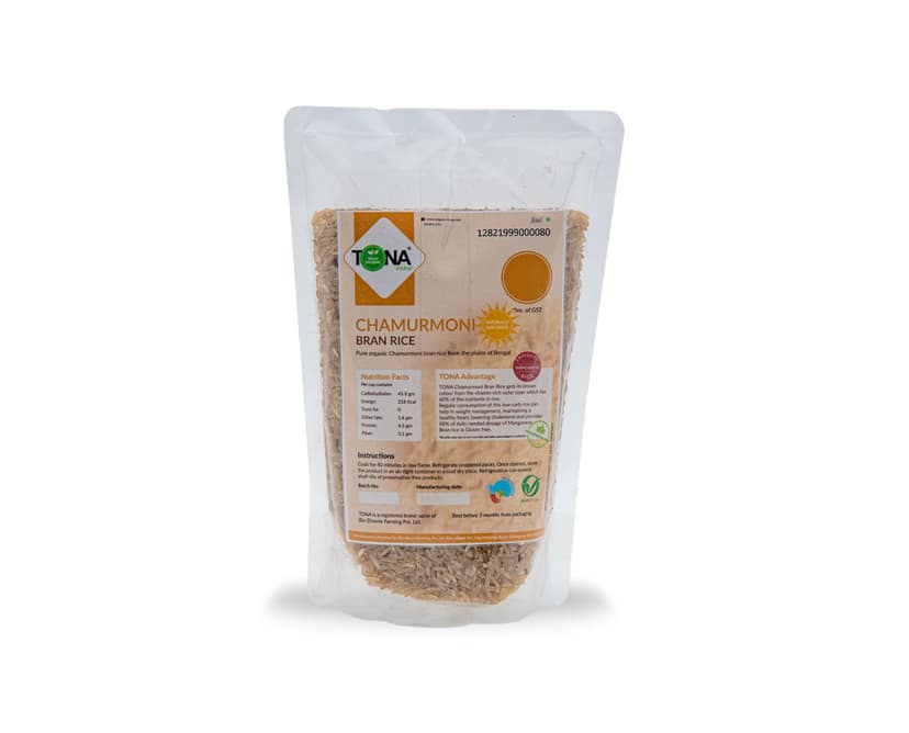 Tona Organic Healthy Bashkathi Bran Rice, 500 gm
