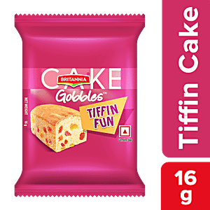 Britannia Gobbles Tiffin Cake, 16 g Pouch