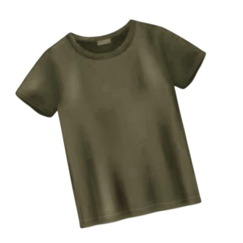 Trishoolin Plain T-Shirt | Regular Fit | Crew Neck / Round Neck Half Sleeve | Design 10000MB | Pack of 1 view 2