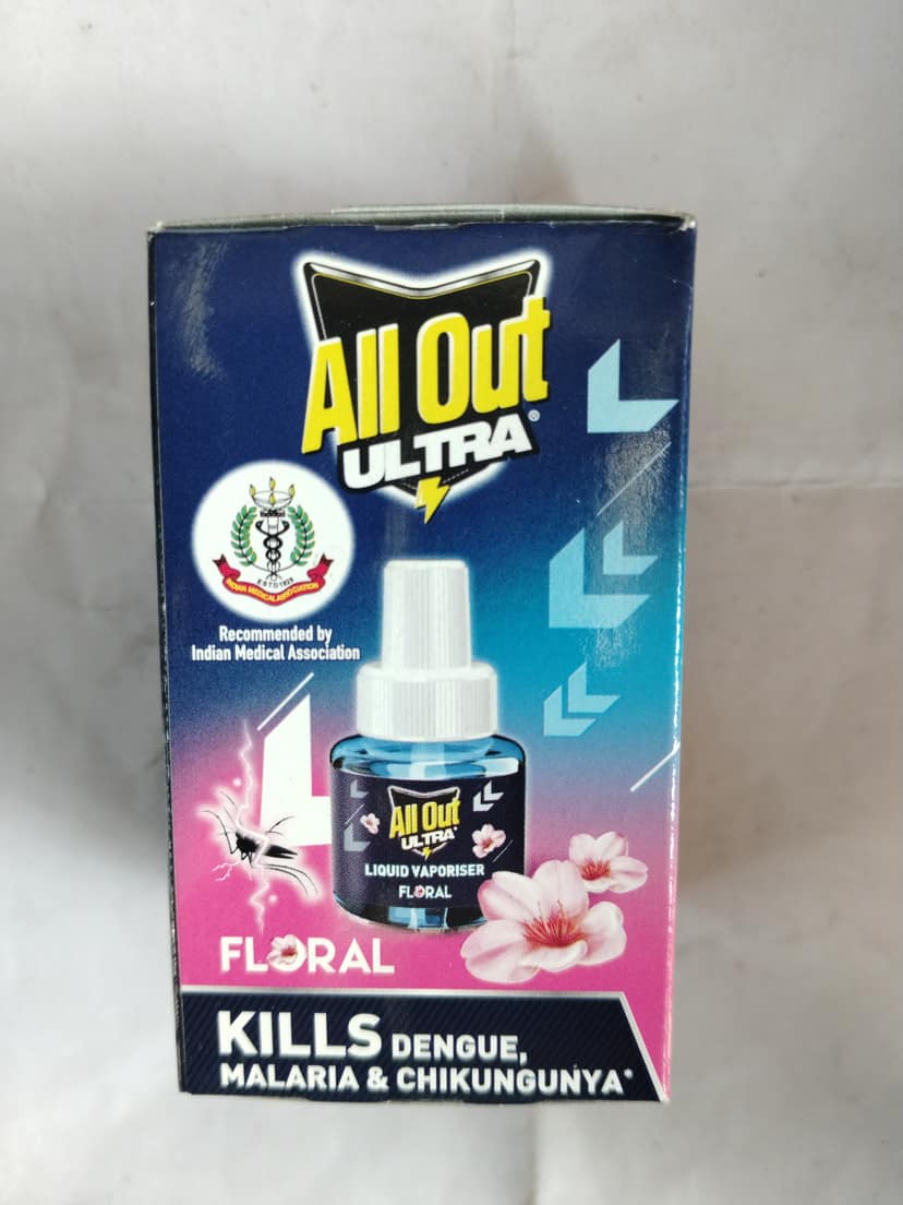 All out Ultra Floral Liquid vaporiser refill