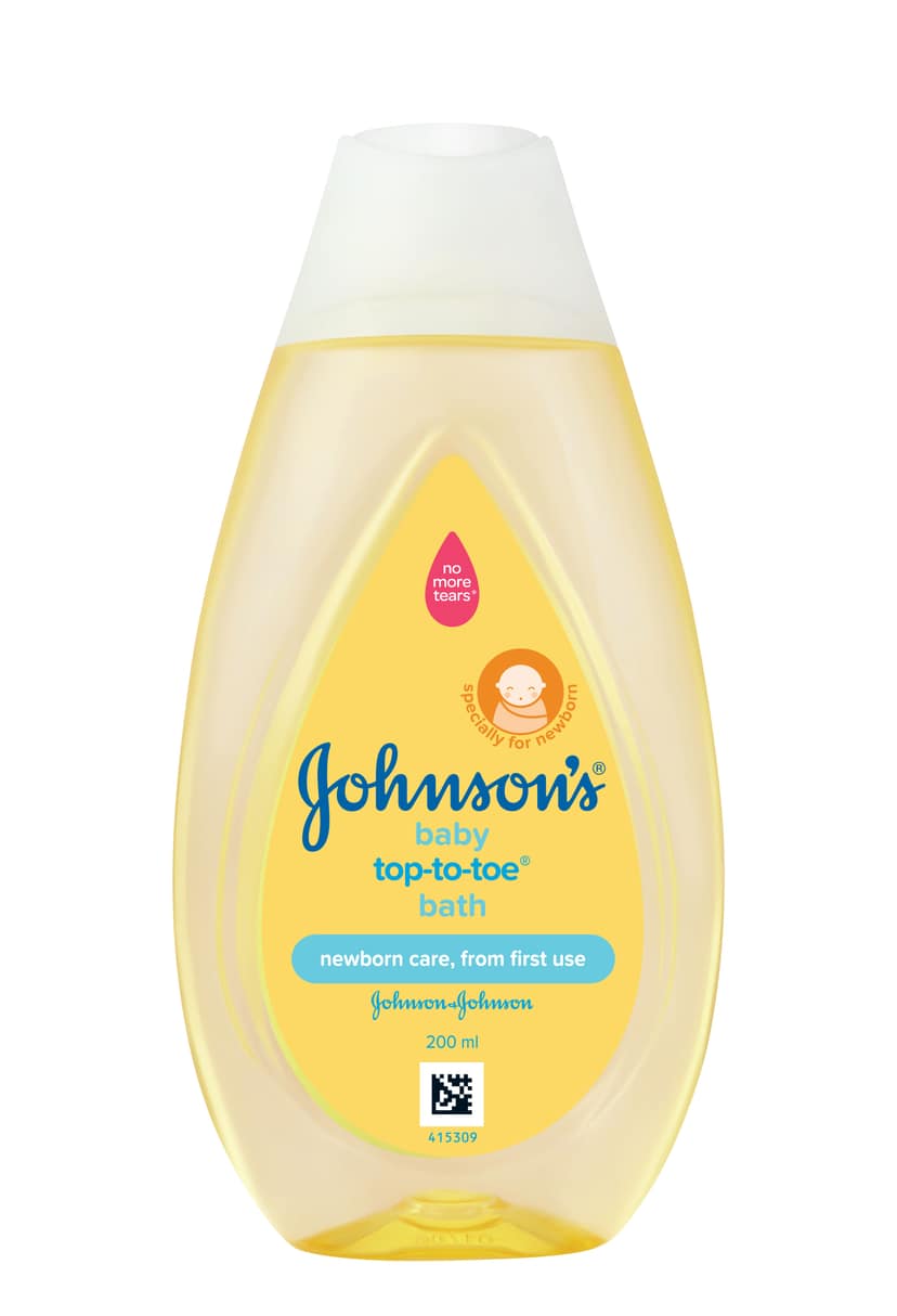 Johnson and Johnsons Top To Toe Baby Bath