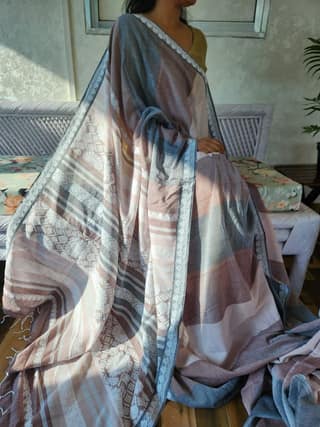 Cotton x Modal Saree