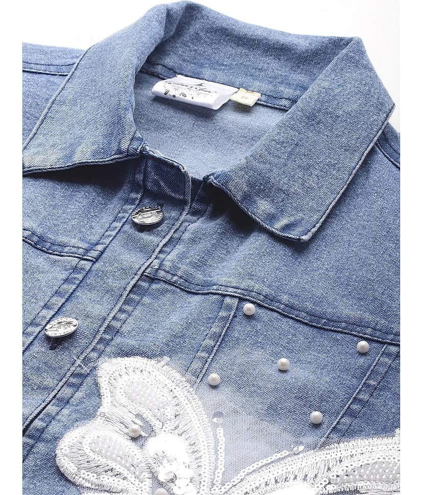 Aarika Women Regular Jacket ( Blue ) view 2