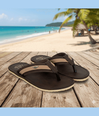 Altek Green Men's Thong Flip Flop