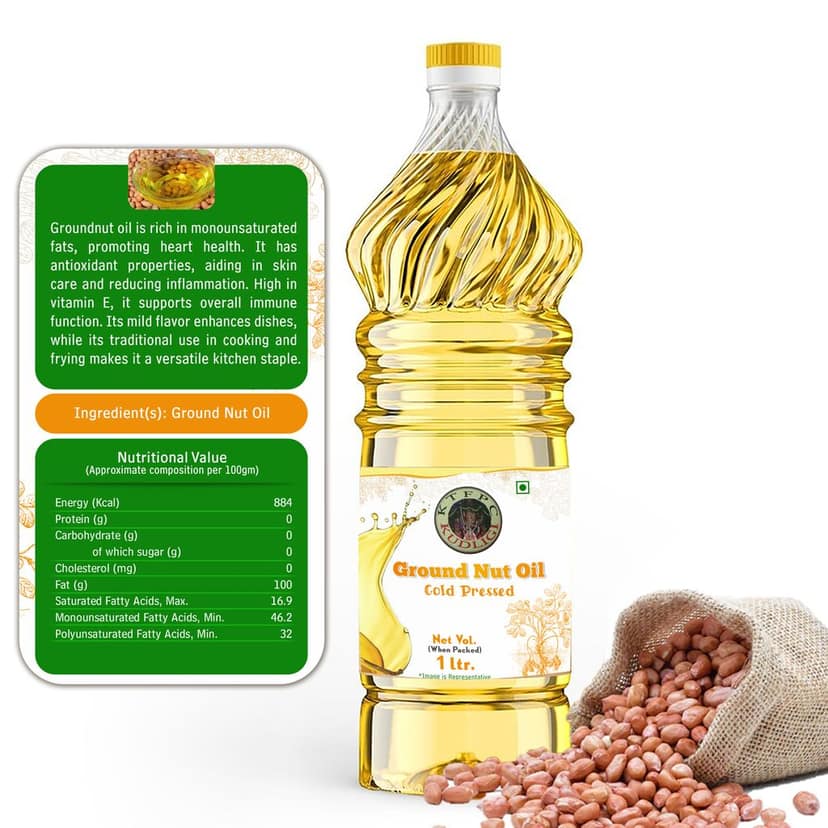 KTFPCL Fresh Ground Nut Oil view 3