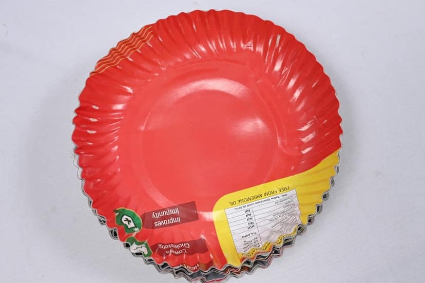 100% Biodegradable Areca Leaf Plates | Eco-Friendly and Disposable | 25 Plates