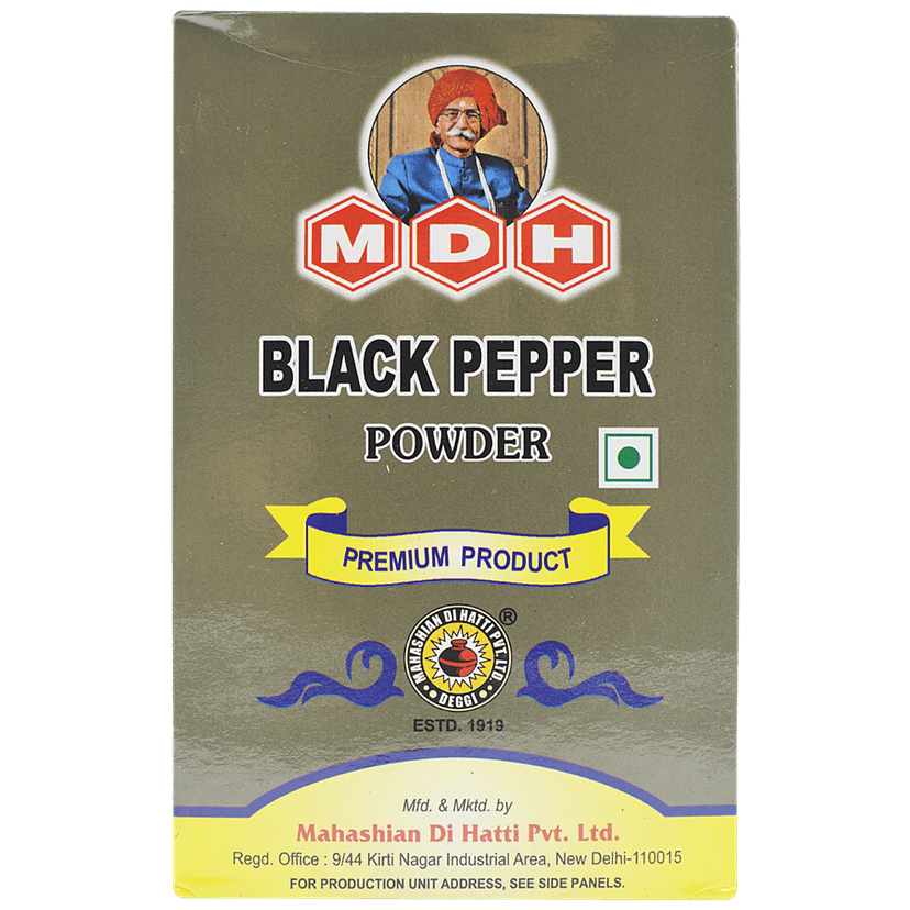 Mdh Powder - Pepper, 100 G Carton