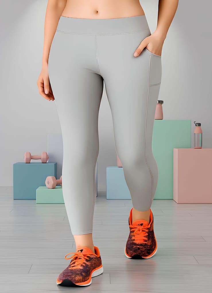 Premium Quality Women & Girls Sportswear Tights | Designed for Workout, Yoga Sessions, Gym Training, Running & Outdoor Fitness Activities | High Stretch Lycra