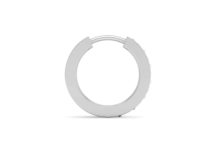 Legion Solitaires Men's Hoop Earring (1 Pc Only) view 10