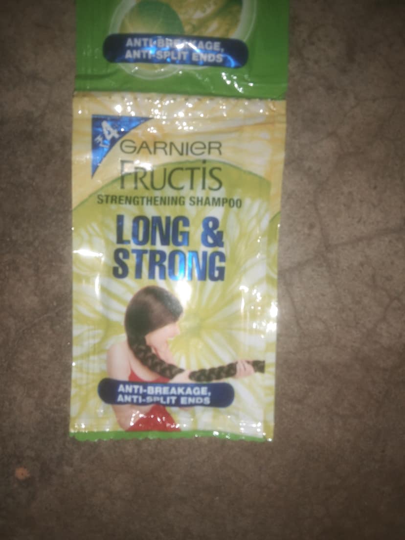 Garnier fructis long & strong shampoo