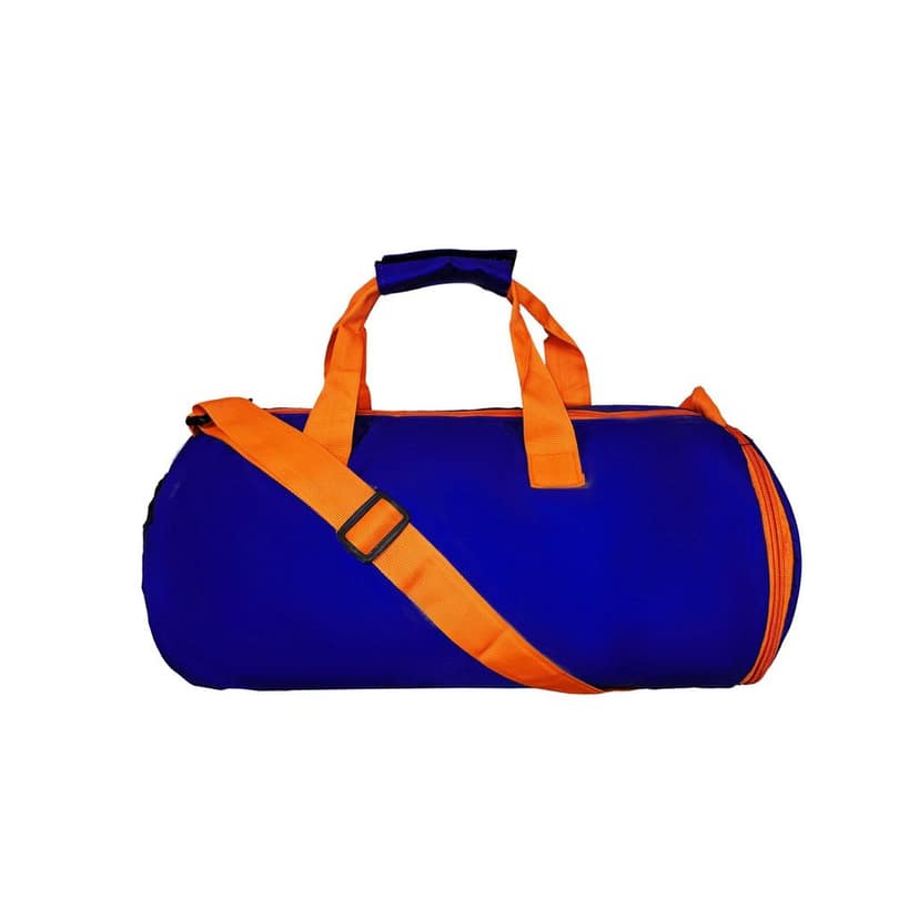 GROUPERS Combo Set of Duffle Polyester Bag with Shaker Bottle-700mllDuffle Bags Travel (Blue 18) view 4