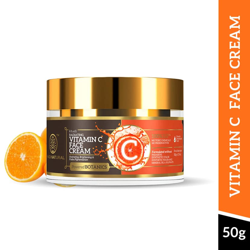 Khadi Natural Vitamin C Face Cream - 50gm view 2