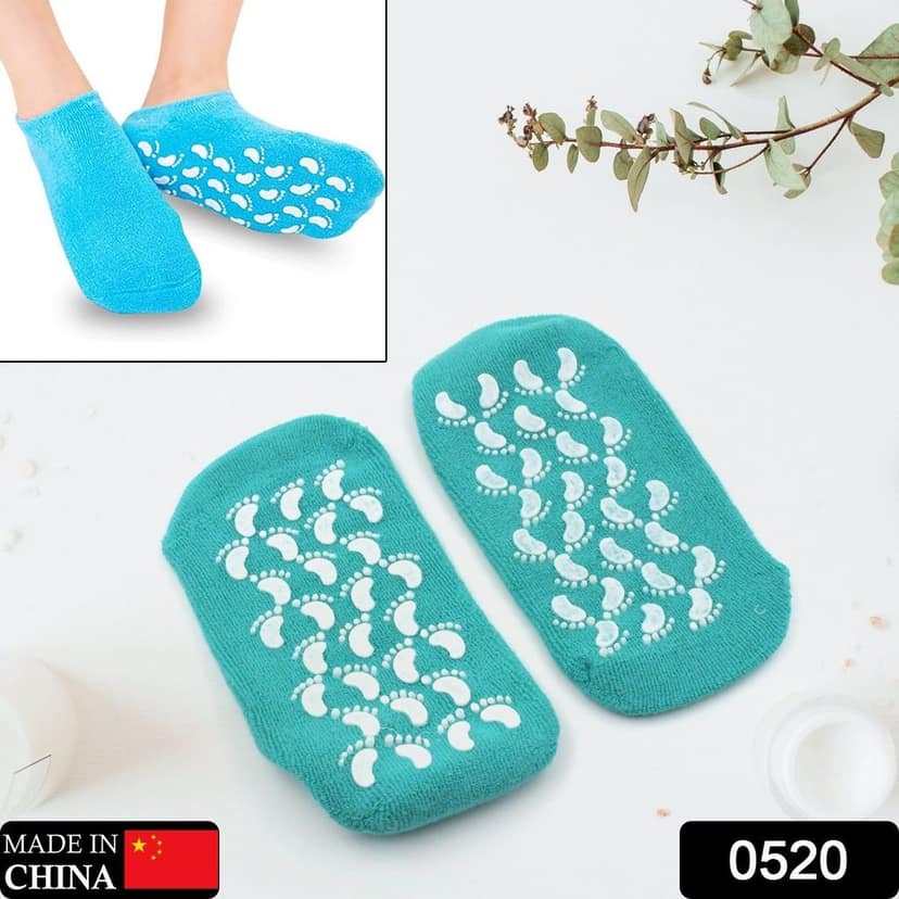Socks Soft Socks for Repairing and Softening Dry Cracked Feet Skins Comfortable Socks (No Box Packing / Without Gel Socks) view 2