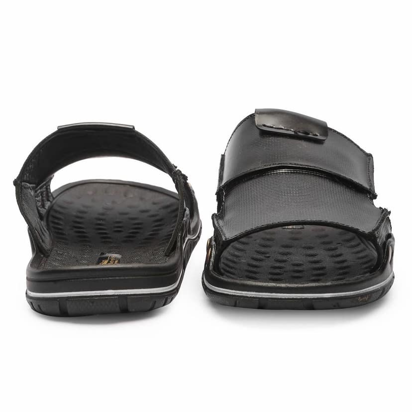 FEATHER LEATHER Genuine Leather Men's Flip-Flops Casual Slippers Daily Use Flip Comfortable Everyday Footwear view 5
