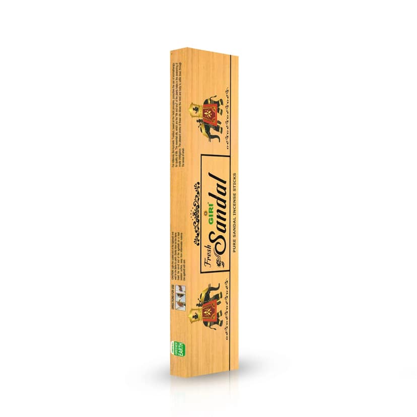 Giri Fresh Sandal Incense Sticks | Agarbatti | Chandan Fragrance | Agarbathi for Pooja 50 Sticks view 2