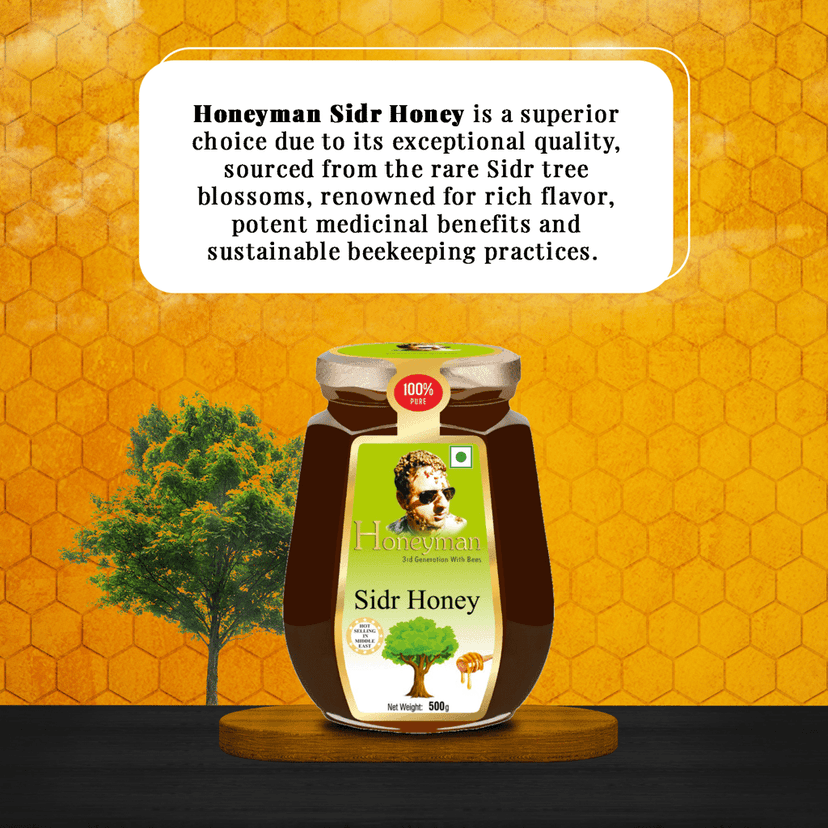 Honeyman Sidr Honey view 10