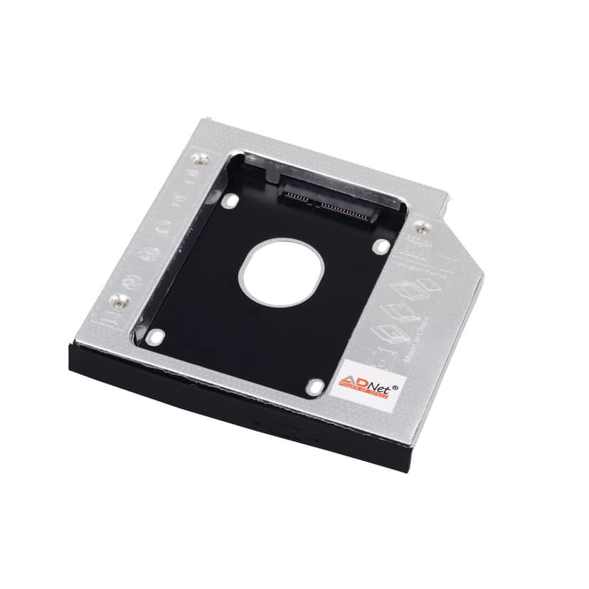 Laptop 2nd Hard Drive Caddy 9.5mm CD/DVD Drive Slot for SSD and HDD view 2