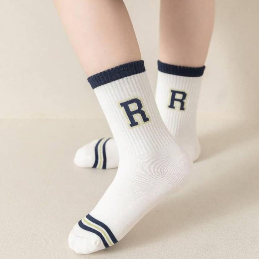 SOCKSCARVING Cotton Boston Edition Socks for Kids (Pack of 5) view 6