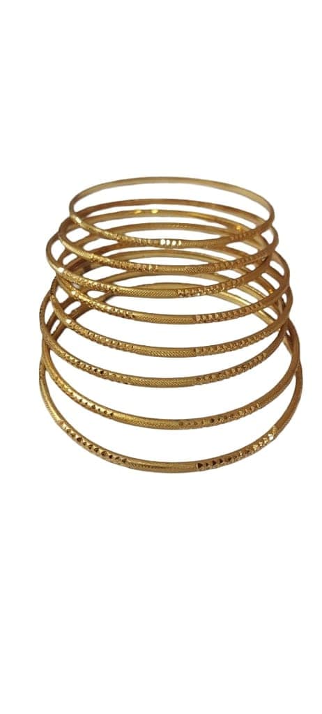 One Gram Bangles Set of 12 - Size 2-8 view 2