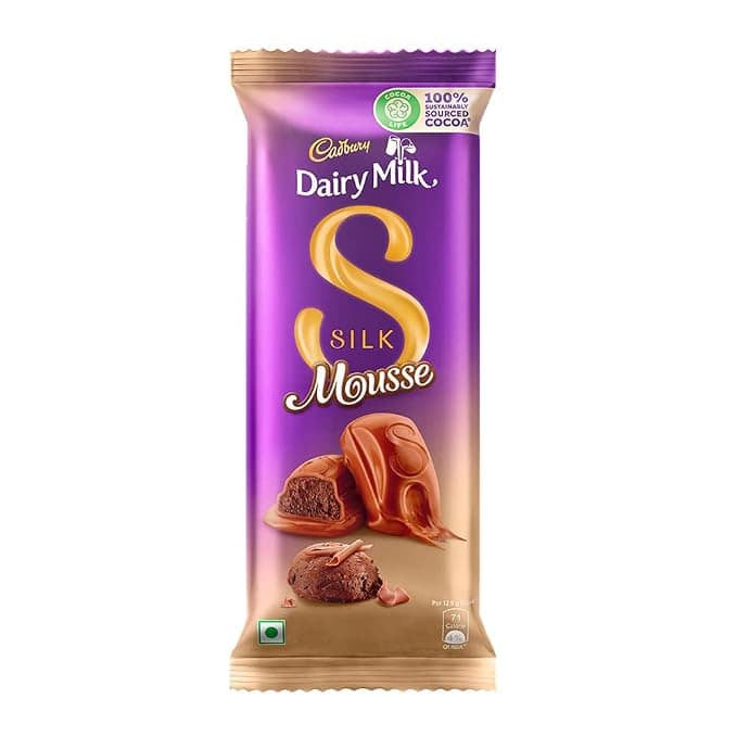 Cadbury Dairy Milk Silk Dairy Milk Silk Mousse - Chocolate Bar, 116 g