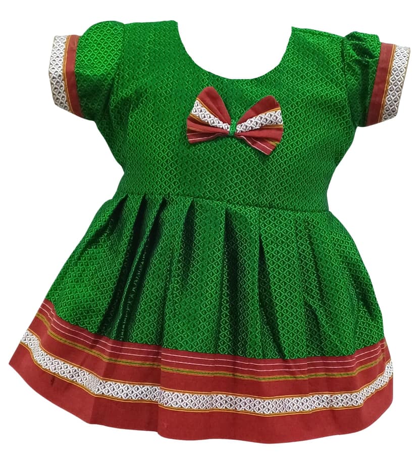 Mom and Me Khan Frock Balloon Sleeve (Age 0 to 5Y) (18-24 Months)