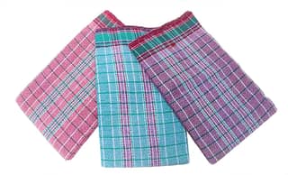 Lafabriqueind Breathable Pure Cotton Gamcha for Men | Heavy Design 60 GSM Bath Towel Gamcha for Men & Women Pack of 1 (Size-30x66 inches, Multicolors)