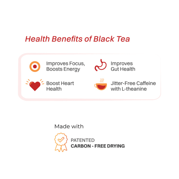 DEROI TEA Assam Heritage Black Tea | CARBON-FREE DRIED TEA | 100% Natural Whole Leaf | Assam Tea | 1Bud & 2 Leaves| Strong Flavour and Aroma - 40 gm - 24 Cups - 40 gm view 4