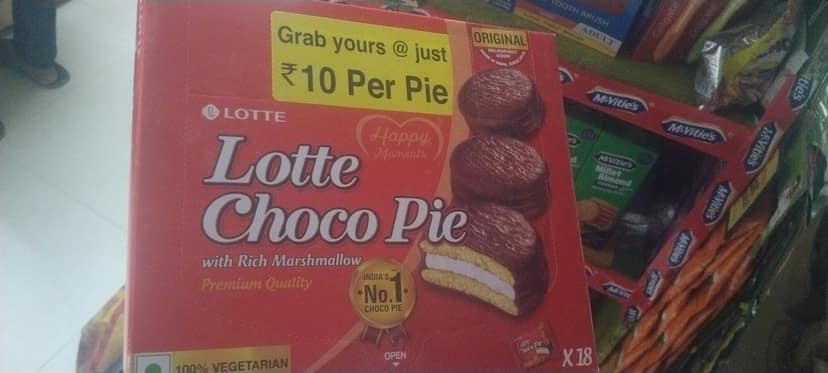 Lotte choco pie